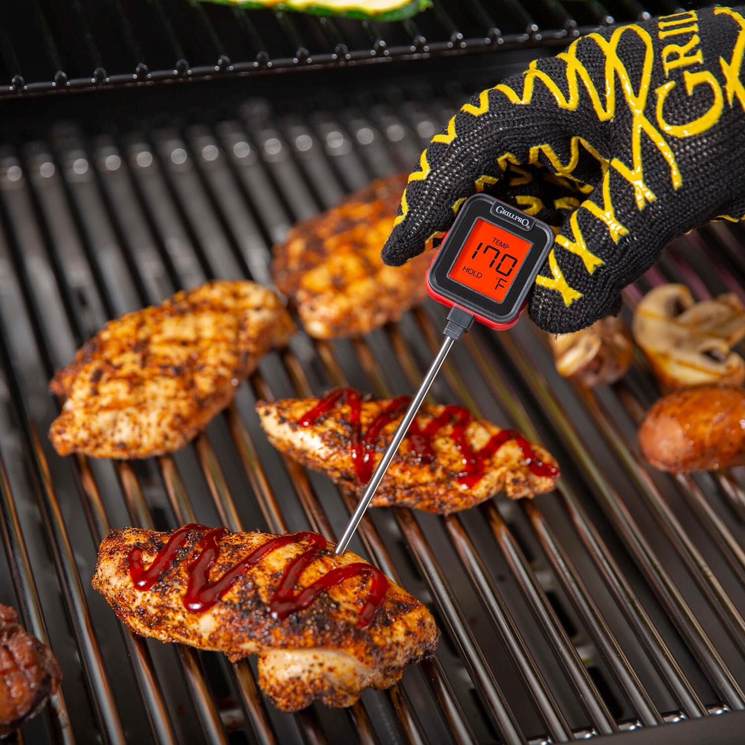 GrillPro Instant Read Thermometer - 13825 - In Use - Lifestyle thumbnail