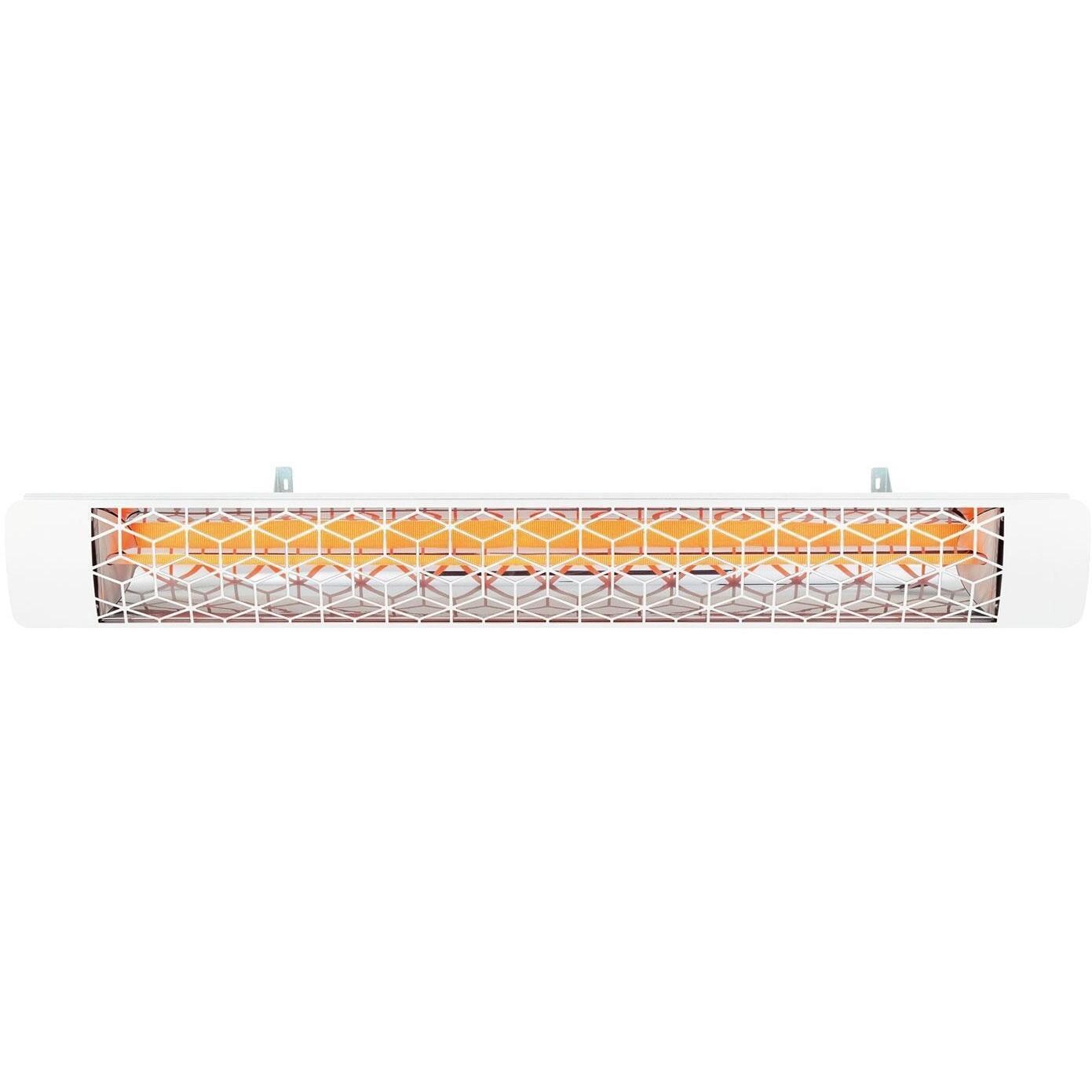 Eurofase EF30480W6 Stella Series 61 Inch 3000 Watt Single Element Marine Grade 480V Electric Patio Heater in White - On - White Background thumbnail