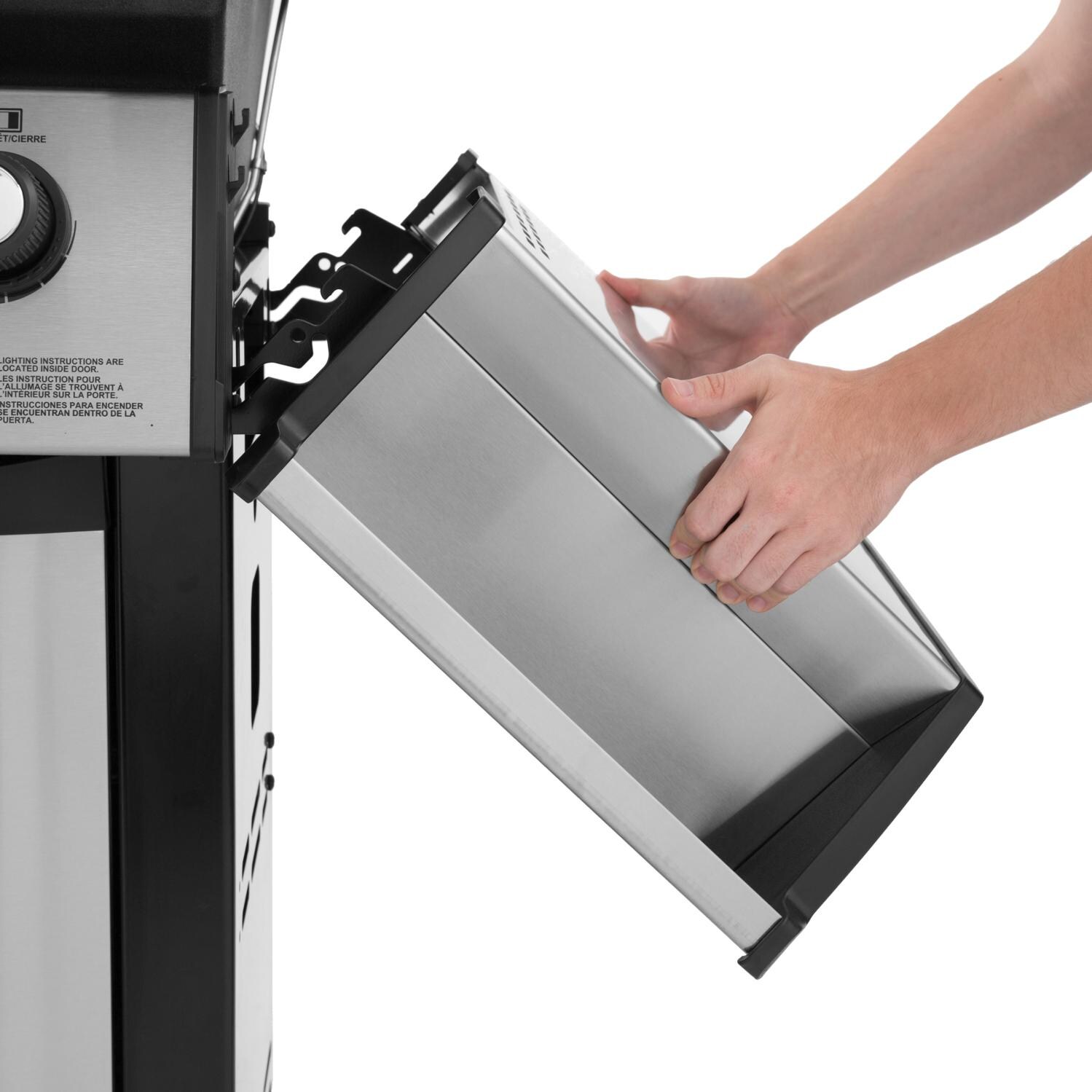 Broil King Sovereign 90 3-Burner Freestanding Gas Grill - Fold Down Side Shelf thumbnail