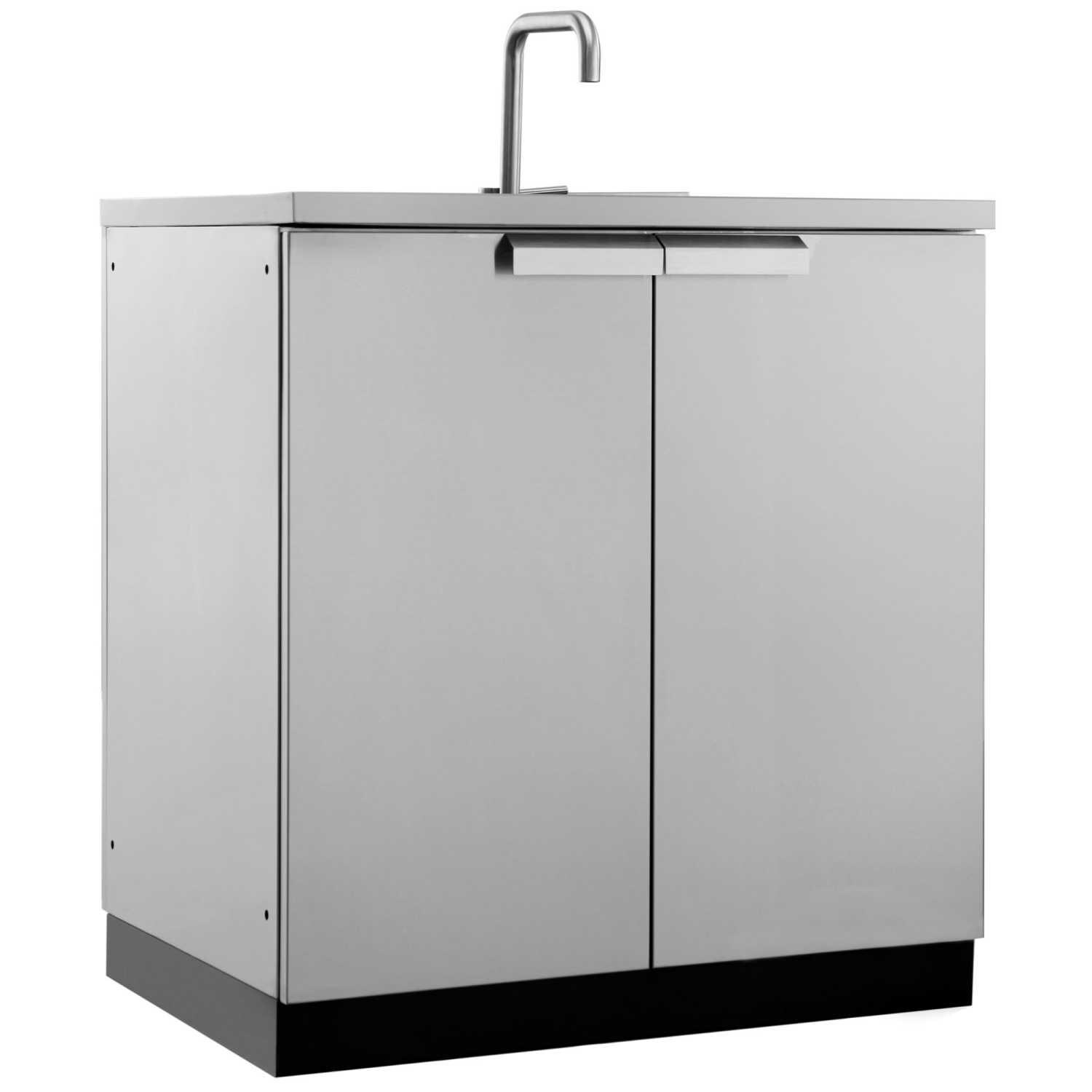 NewAge Outdoor Kitchen 32-Inch Stainless Steel Sink - 65001