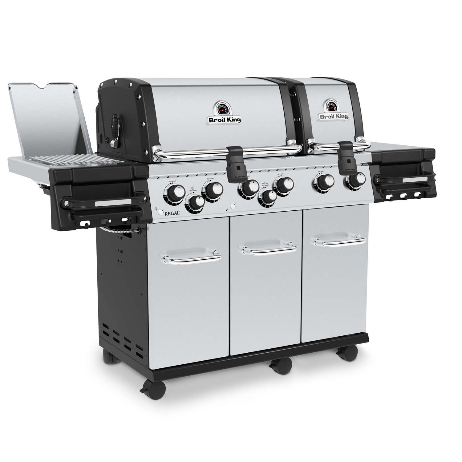 Broil King 957944 Regal S 690 PRO IR 38-Inch Propane Grill - Angled Right - White Background thumbnail