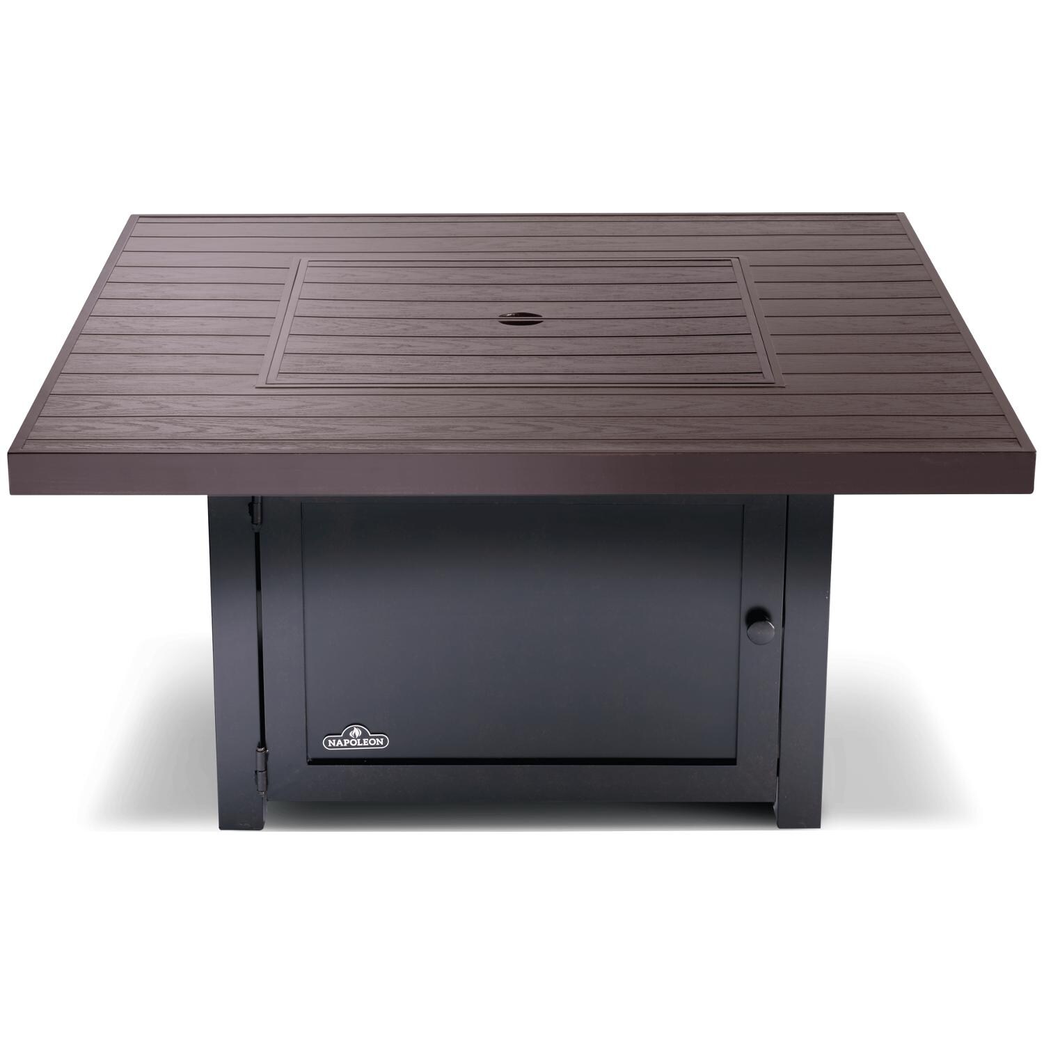 Napoleon MUSK2-BZ Muskoka Patioflame Square Fire Table - Shown With Matching Lid thumbnail