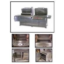 Texas Barbecues 800s Hybrid Grill W/ Enclosed Base NG