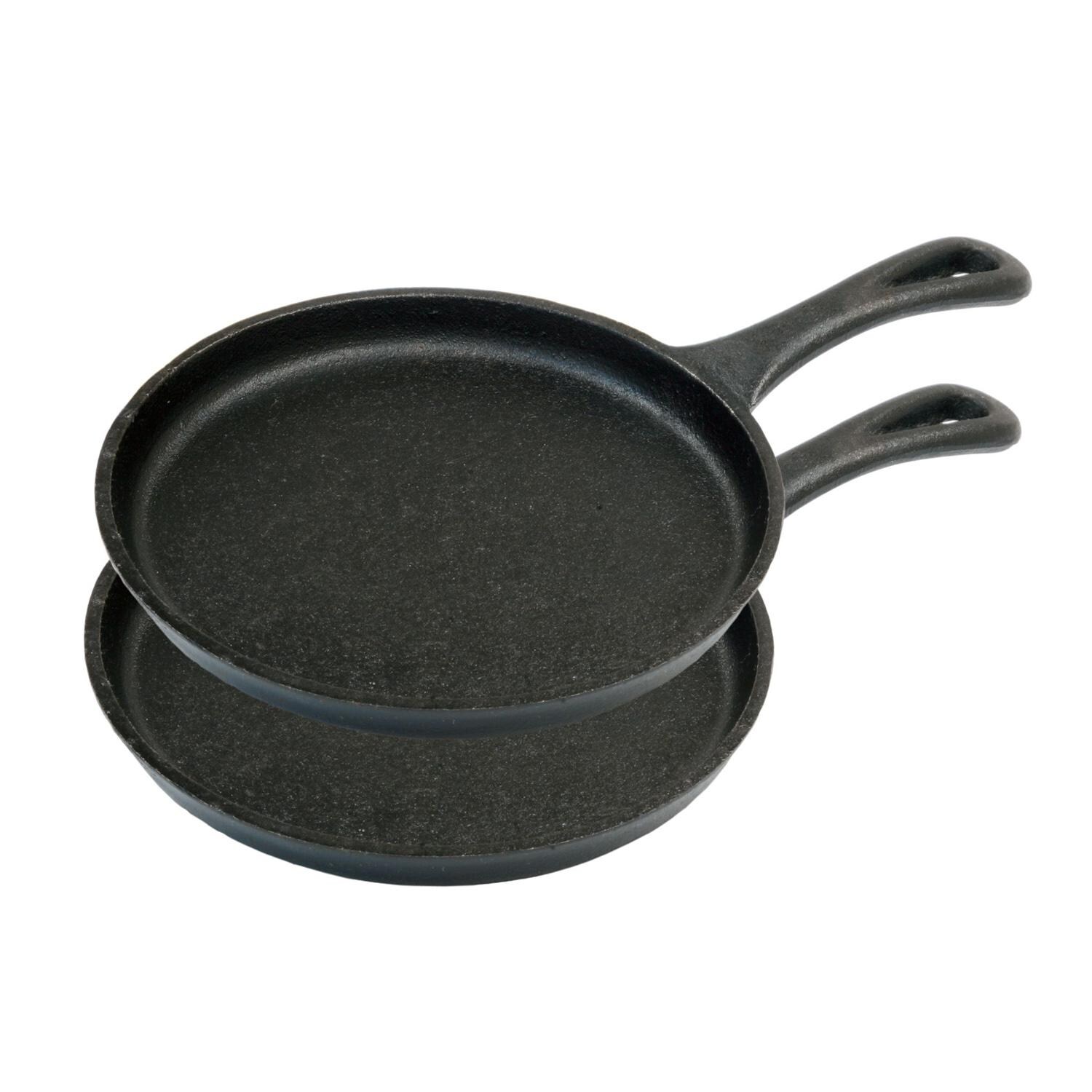 Camp Chef 7-Inch Seasoned Cast Iron Mini Skillets - 2-Pack - CICS2 thumbnail