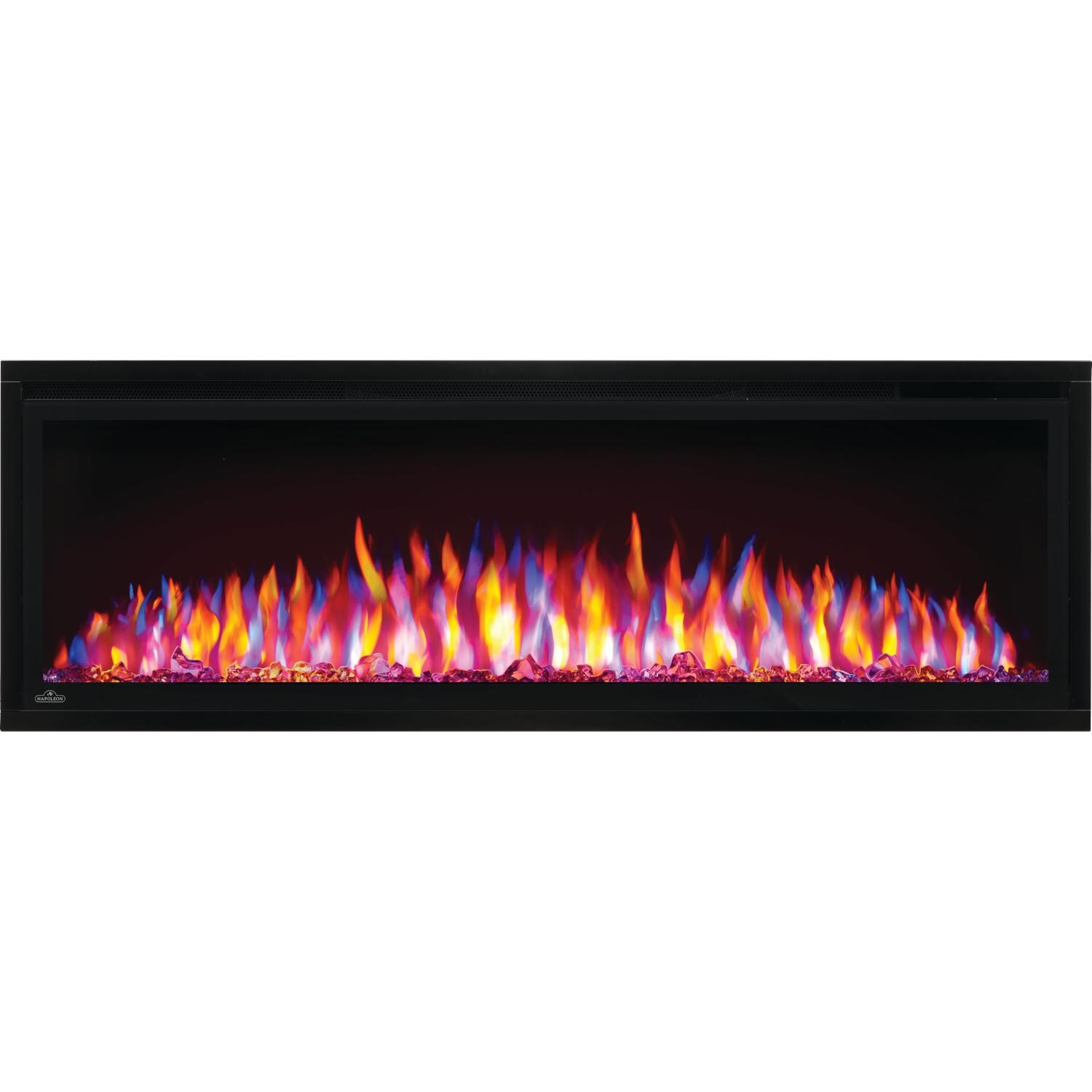 Napoleon NEFL50CFH Entice Series 50-Inch Wall Mount Electric Fireplace - Multi-Colored Flames thumbnail