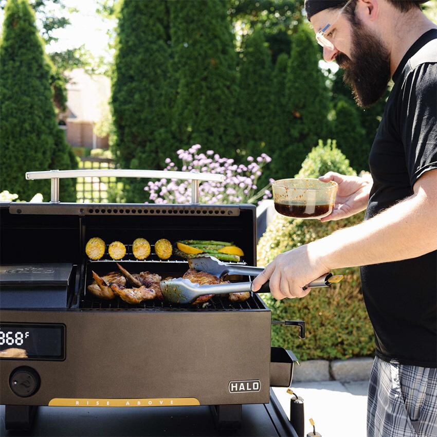 HALO HS-2001 - Battery - Grill Using Battery thumbnail