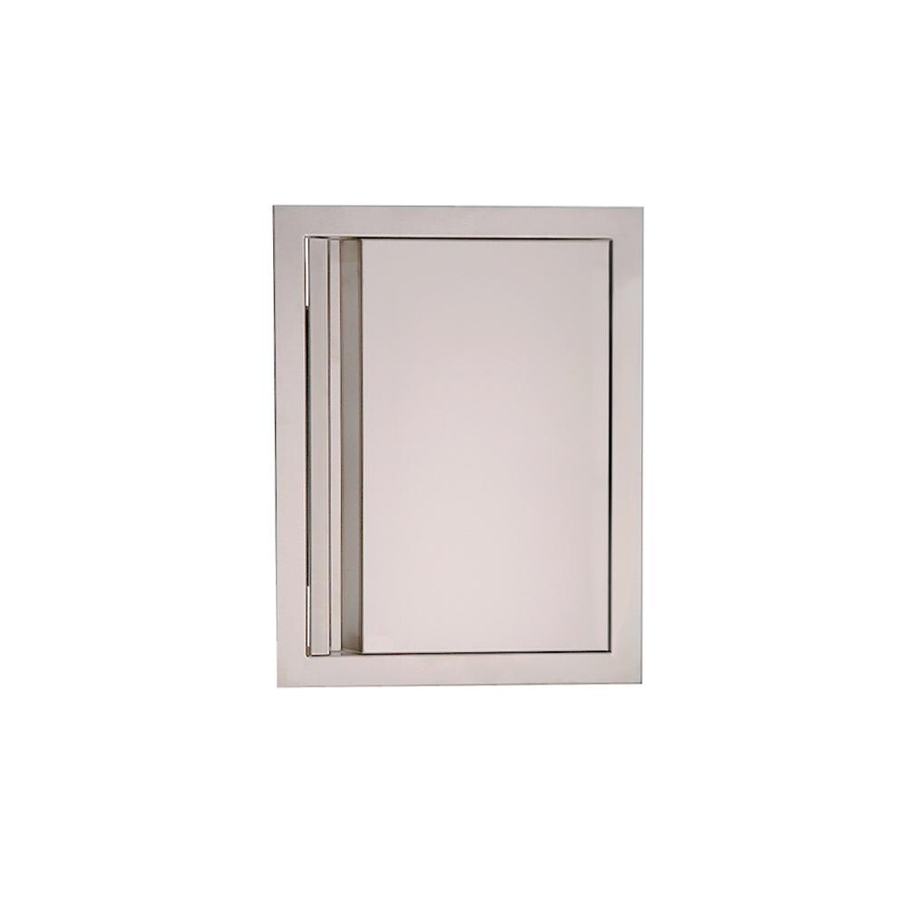 RCS VDV1SCR Valiant 17 Inch Soft Close Right Hinge Vertical Door - Wide Open - White Background thumbnail