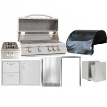 Blaze LTE 7-Piece 32-Inch Natural Gas Outdoor Kitchen Package image