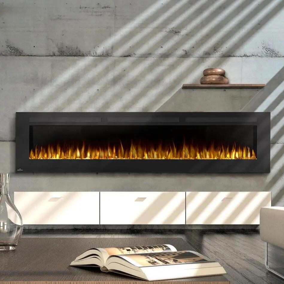Napoleon Allure 100-Inch Linear Wall Mount Electric Fireplace - NEFL100FH