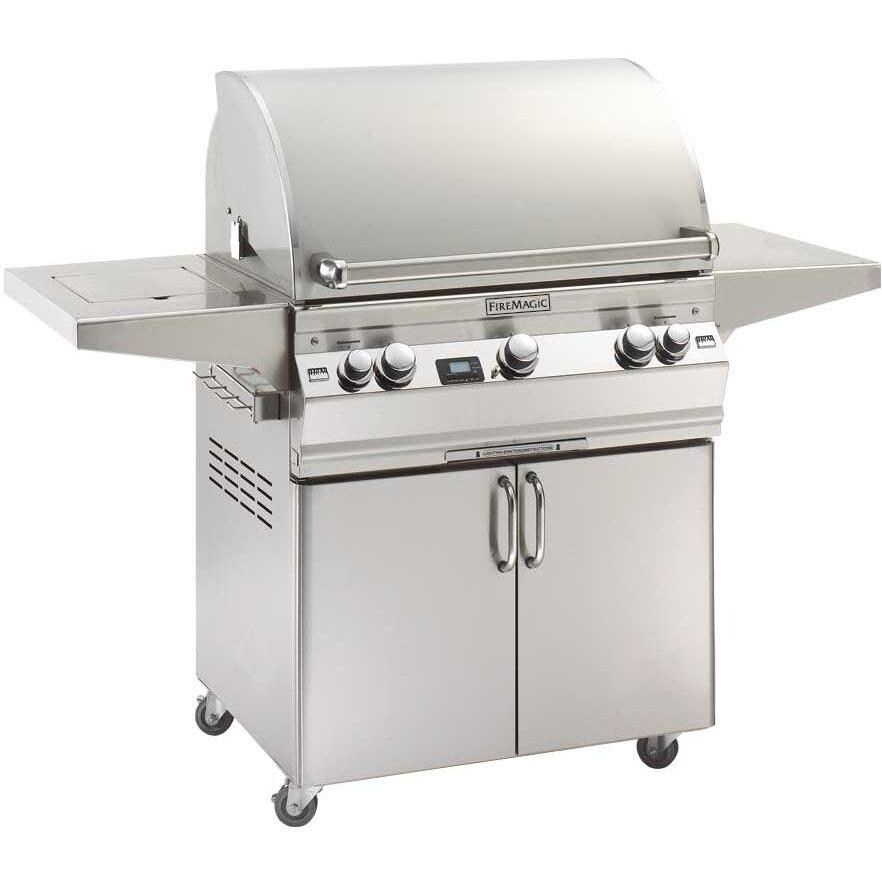 Fire Magic Aurora A660s Natural Gas BBQ Grill With Single Side Burner