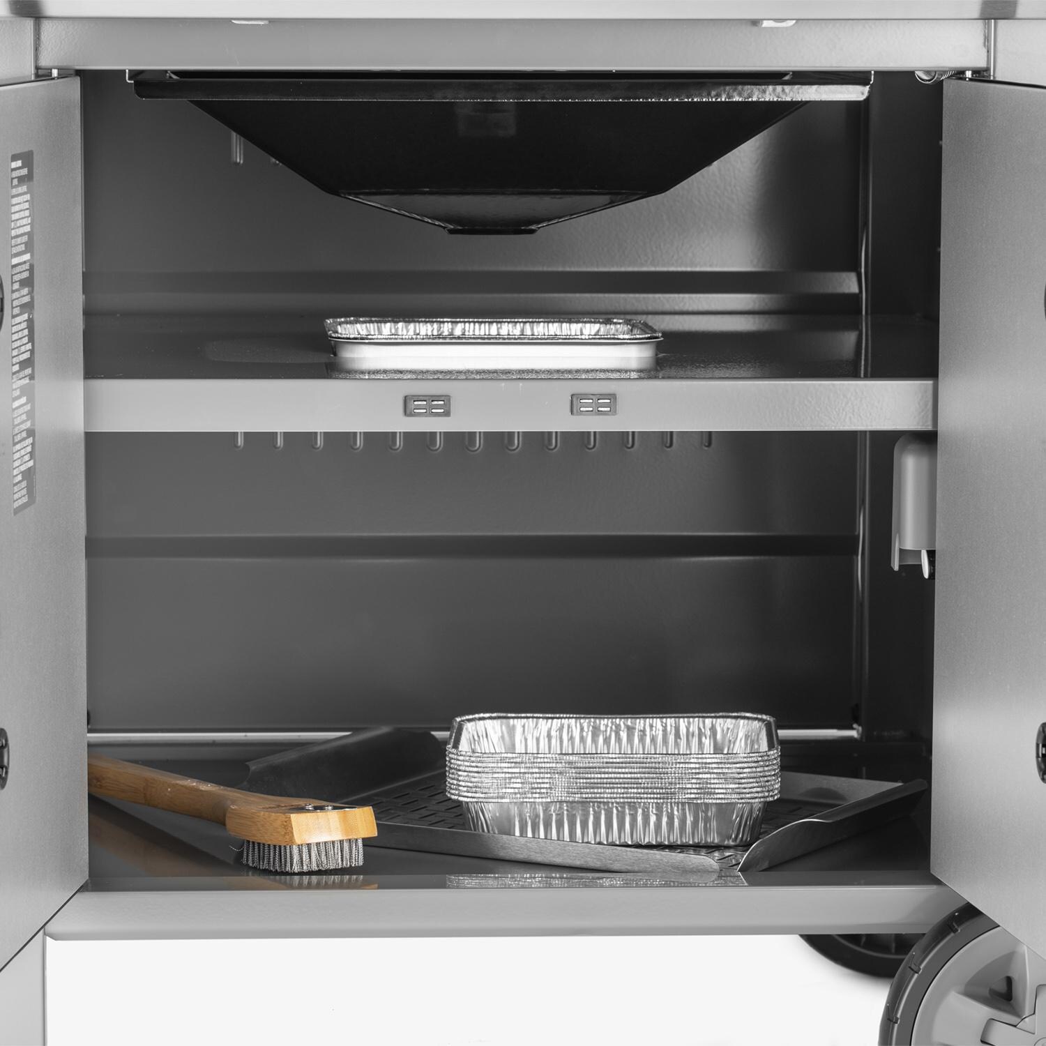 Weber Genesis Ii S 435 Natural Gas Grill With Sear Burner Side Burner Stainless Steel 67006001 Bbqguys