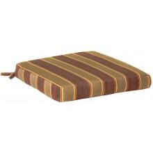 Sunbrella Davidson Redwood Small Outdoor Replacement Seat Cushion W/ Knife Edge By BBQGuys
