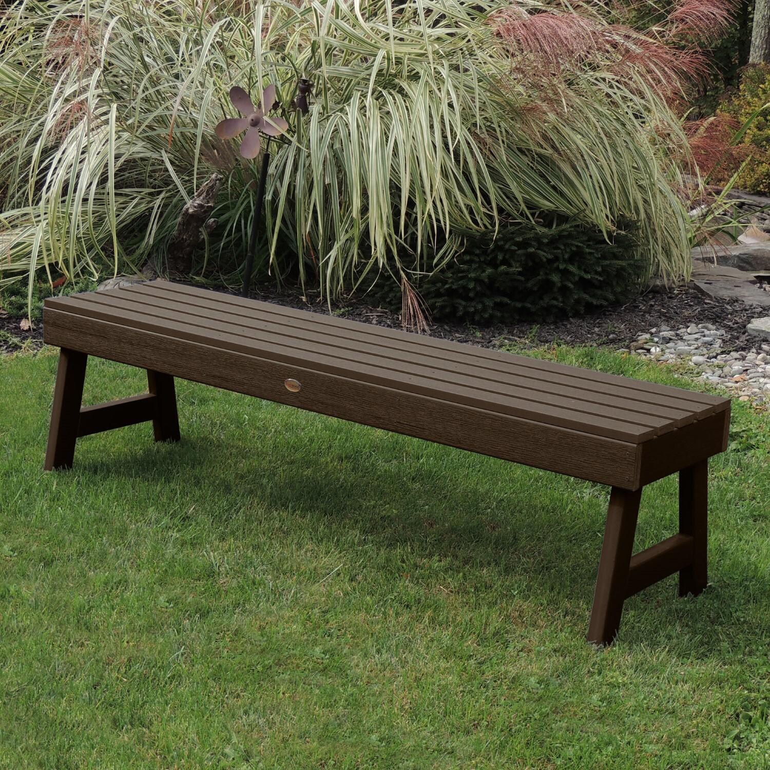 Lakeview Elm Pointe 5-Foot Picnic Bench - Weathered Acorn
