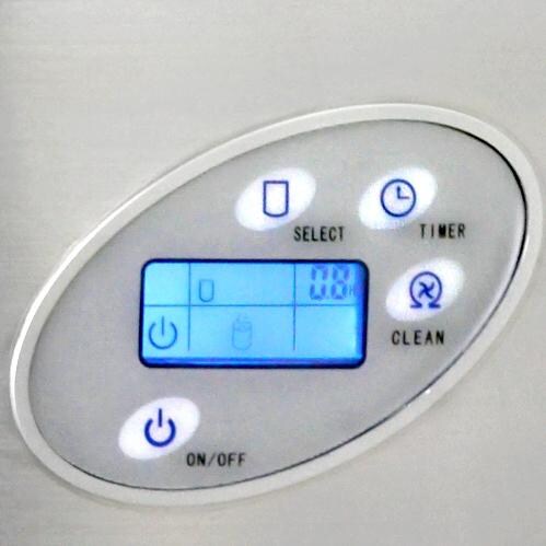 NewAir 50 Lb. Portable Ice Maker - Stainless Steel - AI-215SS - Control Panel thumbnail