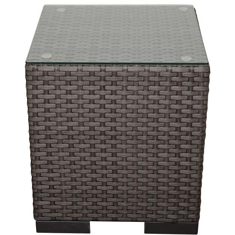 Atlantic Bellagio Resin Wicker Patio End Table
