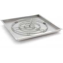 Lakeview Outdoor Designs 36-Inch Square Drop-In Pan With 30-Inch Natural Gas Ring Burner