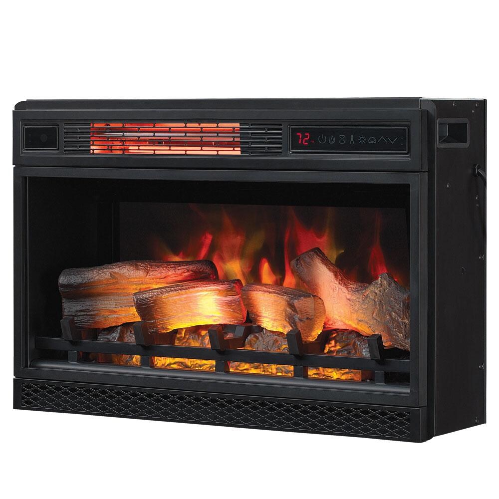 Classic Flame 26II042FGL Spectrafire 26-Inch 3D Infrared Quartz Electric Fireplace Insert - Red Log thumbnail
