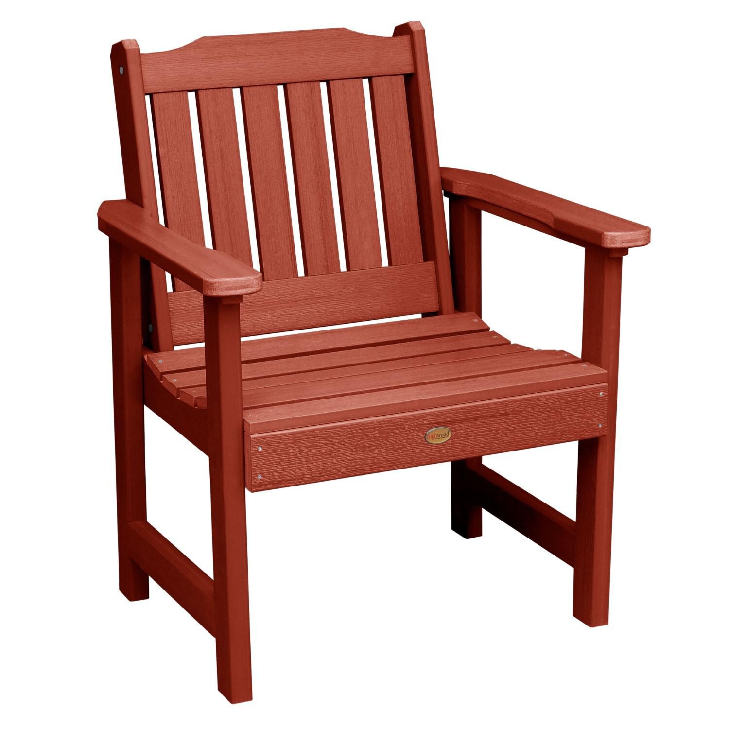 Lakeview Hart Lane Garden Chair - Rustic Red - On White thumbnail