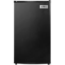 Summit 19-Inch 3.6 Cu. Ft. Freestanding Compact Refrigerator / Freezer - Black - FF433ES image