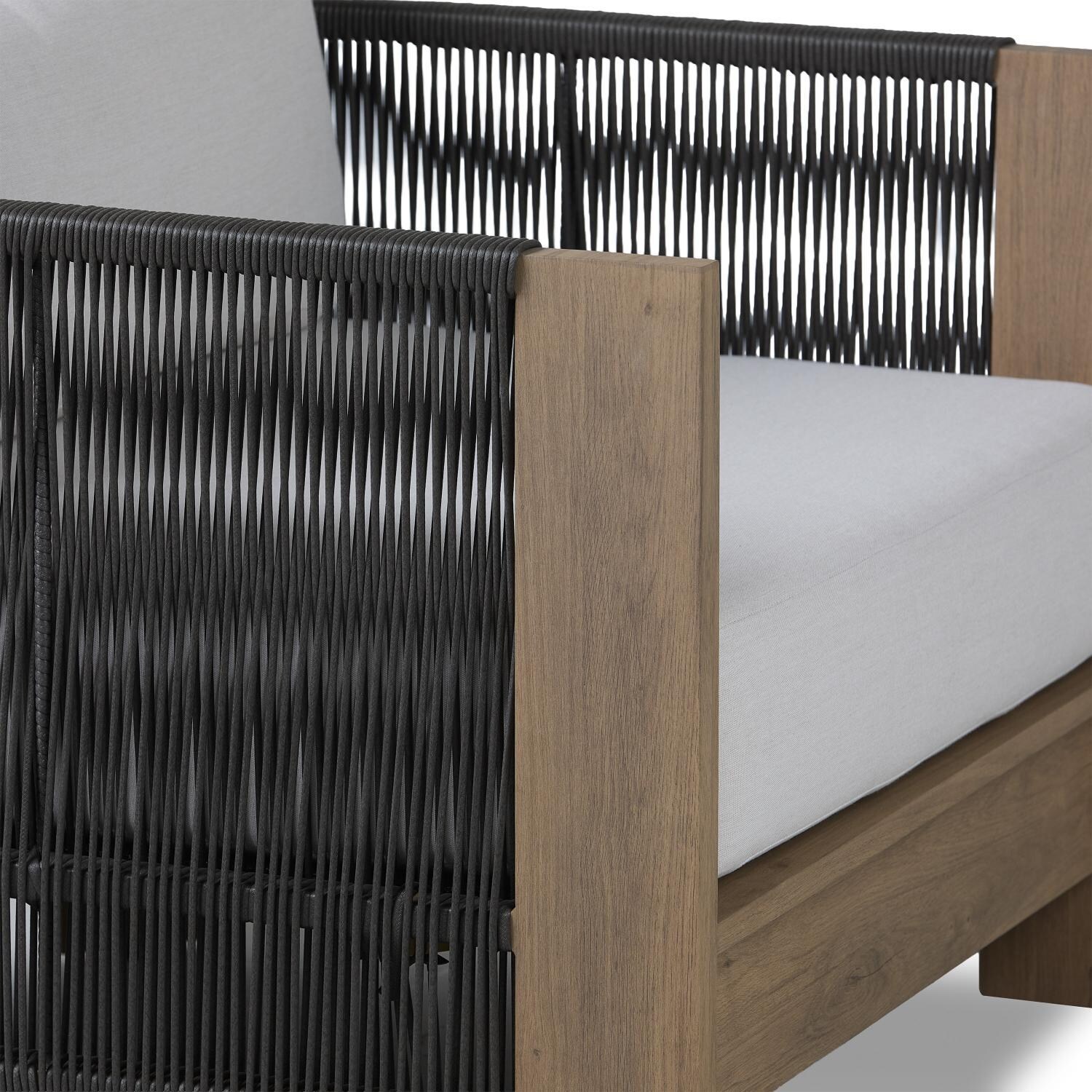 Heritage Aluminum Club Chair in Beechwood by Lakeview Outdoor Designs - Cushion - Detail thumbnail