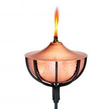 Set of 4 Large Citronella Torches By Good Directions - Pure Copper