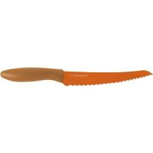 Kai Pure Komachi 2 8-Inch Bread Knife With Sheath - Orange image