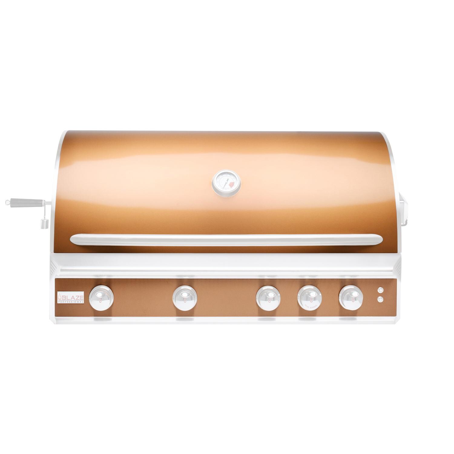 Blaze 4 Burner Professional LUX Grill Skin & Control Panel Cover - Rose Gold / Copper - BLZ-4PROSK-RG image