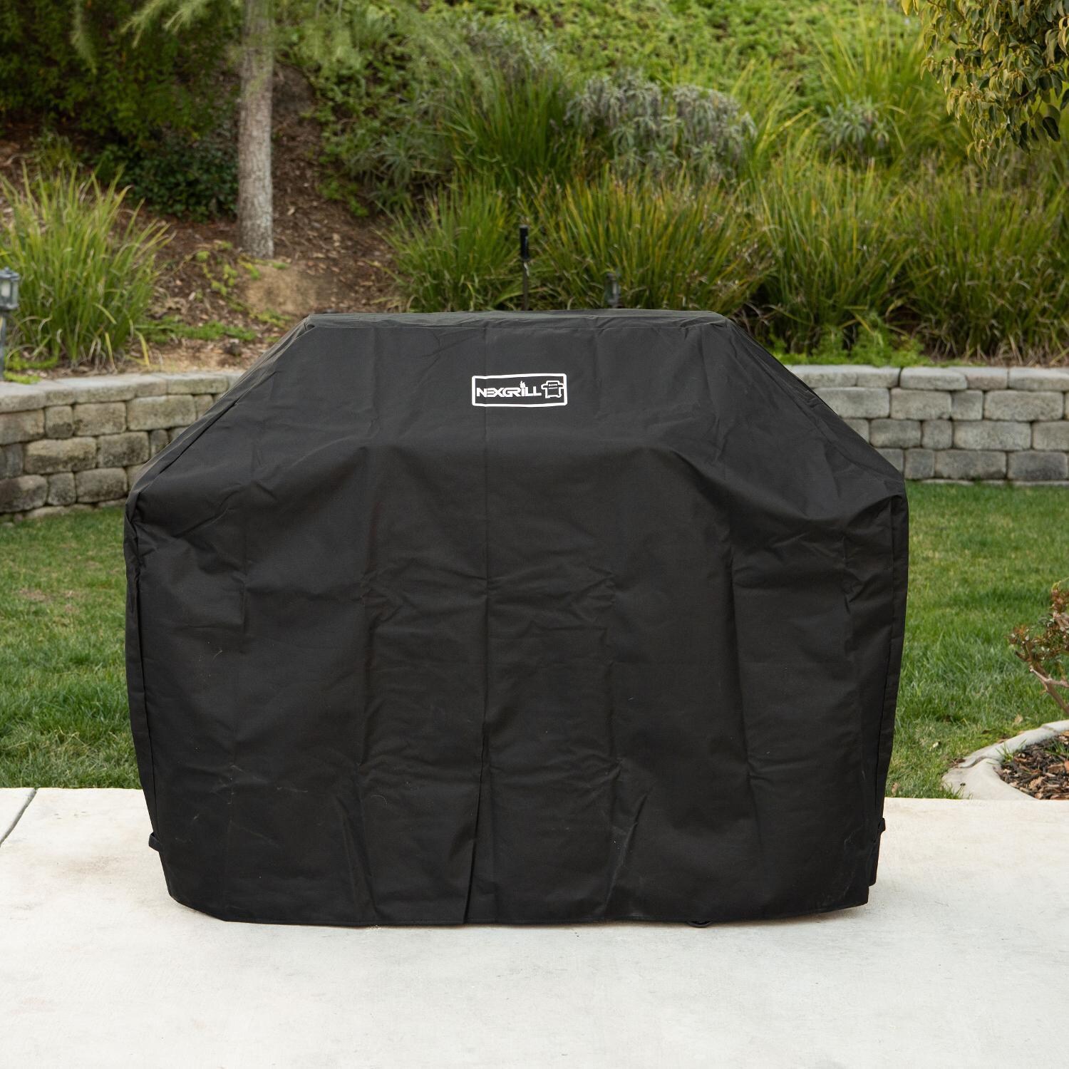 Nexgrill - 720-0958AE - Deluxe 27-Inch Propane Gas Grill On Cart With Infrared Side Burner - Included Grill Cover thumbnail