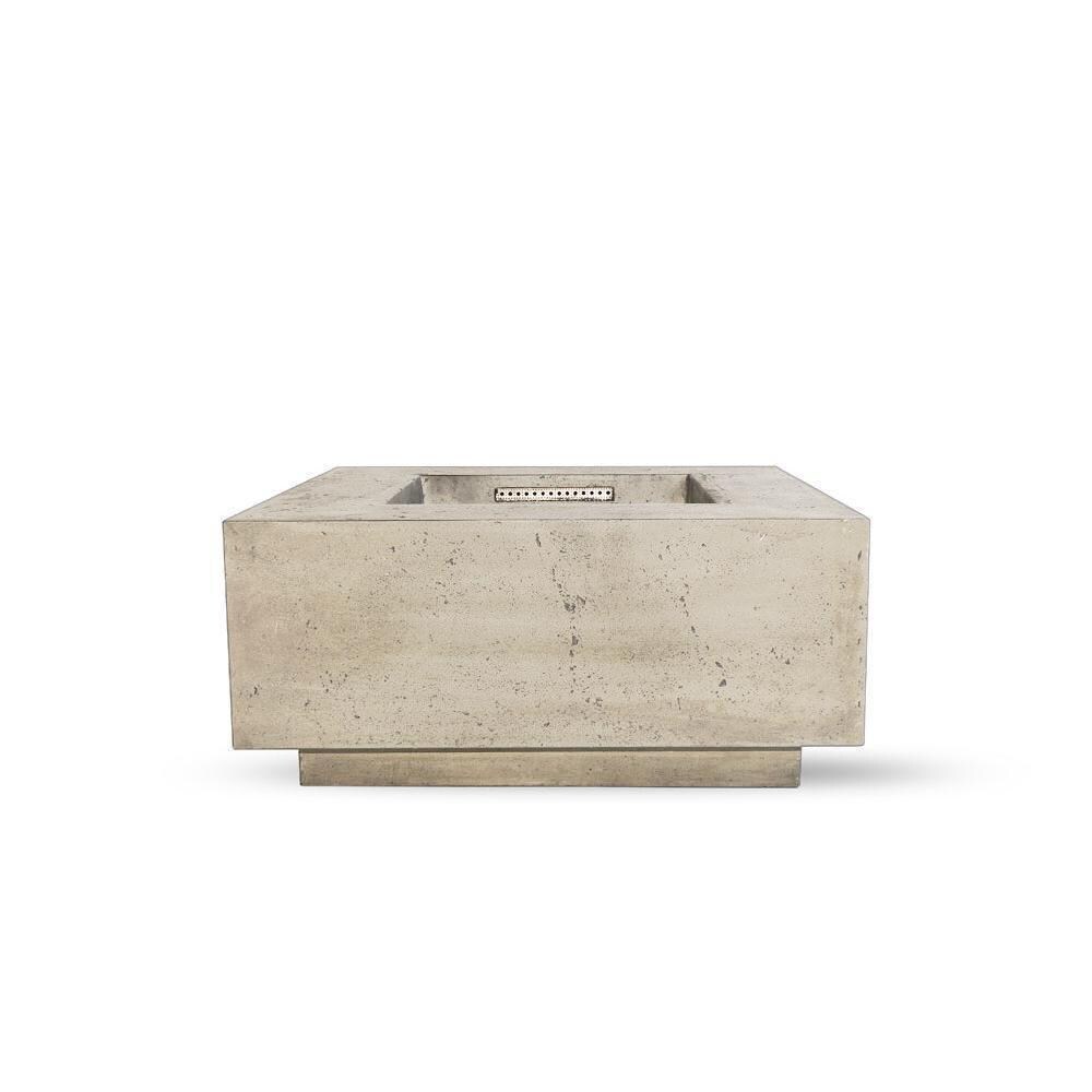 Prism Hardscapes SCPH-406-3LP Tavola 2 36-Inch Propane Square Fire Pit Table - Front View thumbnail