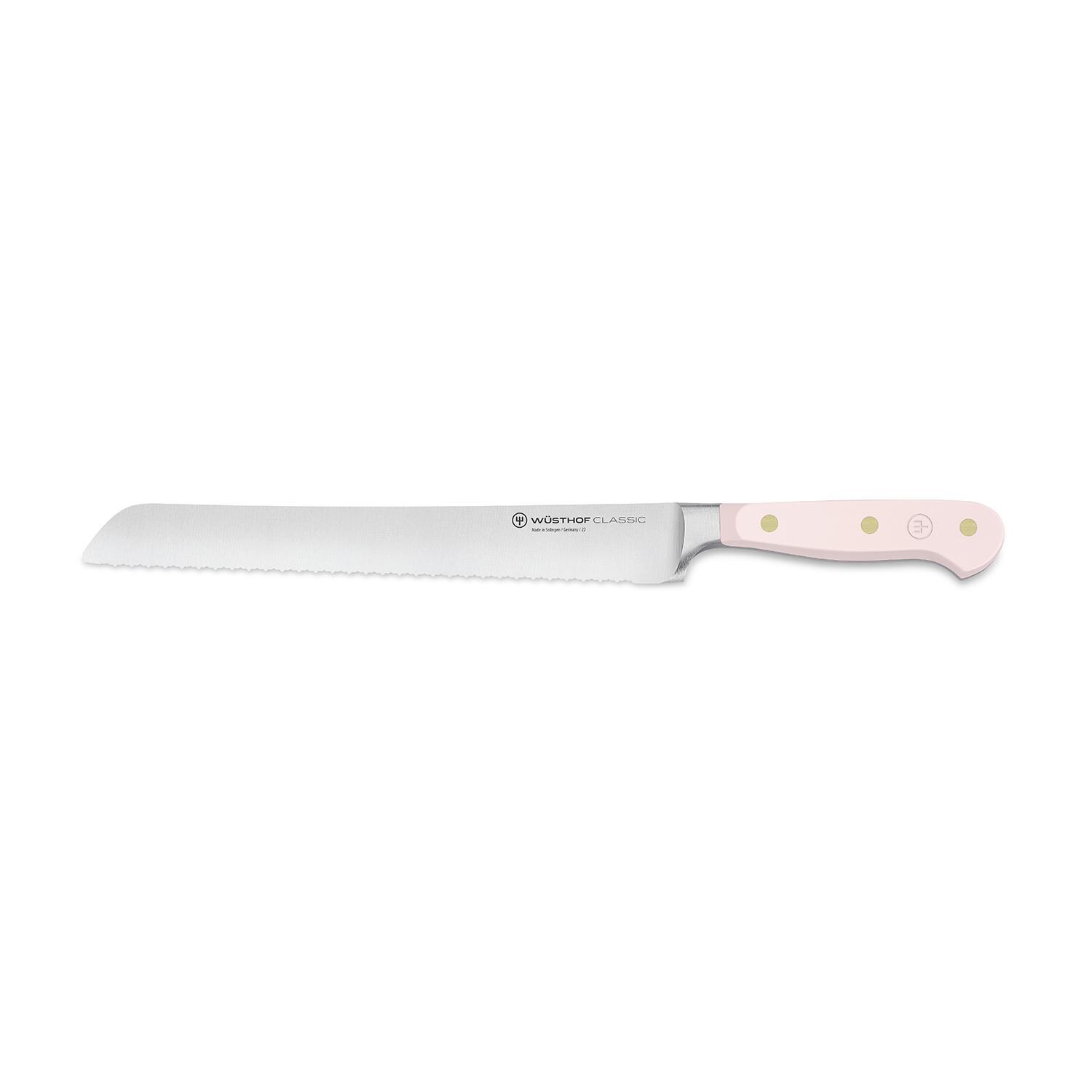 Wusthof Classic Pink Himalayan Salt 9-Inch Precision Double-Serrated Bread Knife - 1061706423