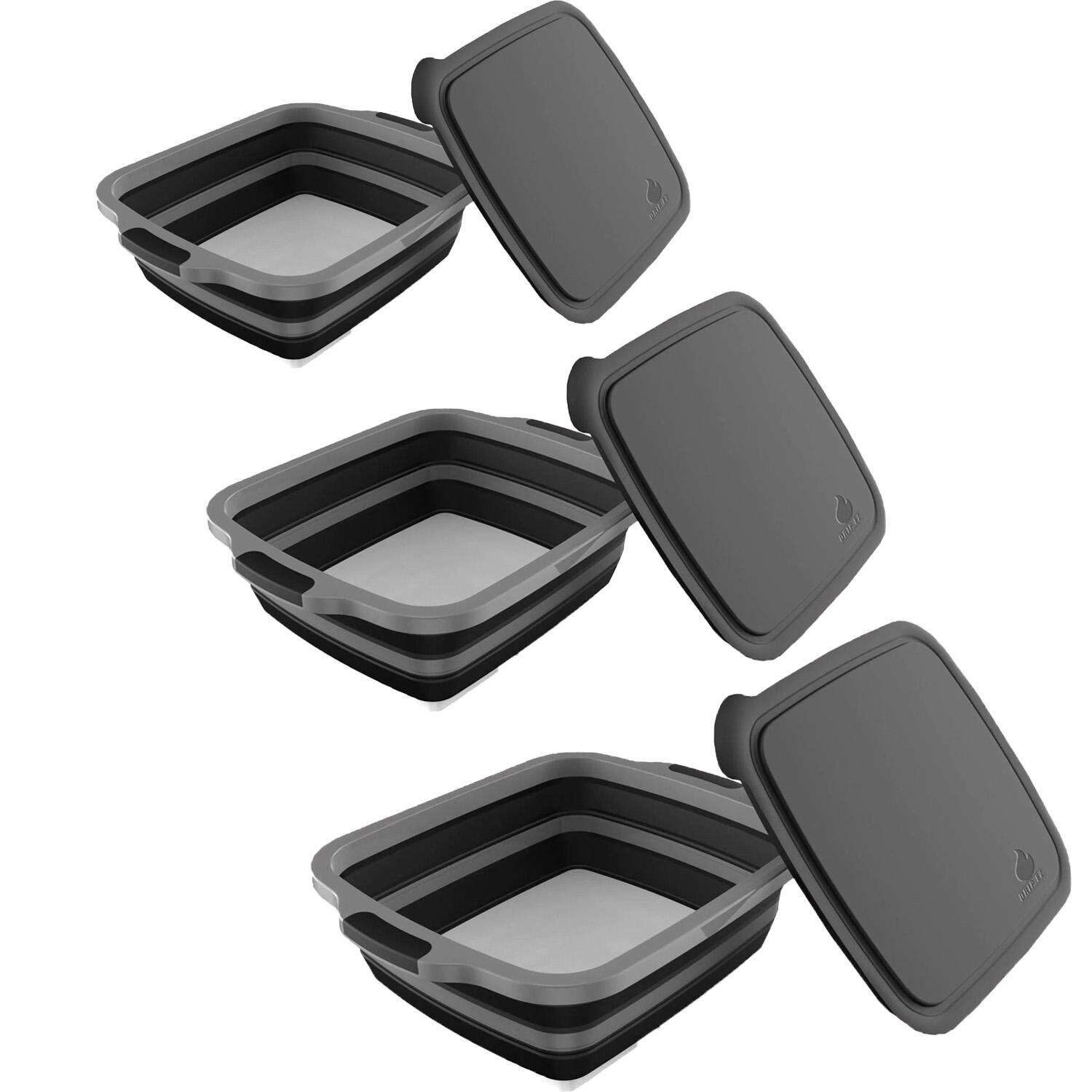 Drip EZ BBQ Prep Tub Bundle - Black thumbnail
