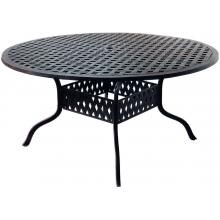 Darlee Series 30 60 Inch Cast Aluminum Patio Dining Table image