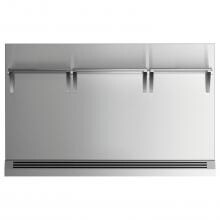 Fisher Paykel 48-Inch Stainless Steel Range Backguard For Combustible Areas - BGRV2-3048H