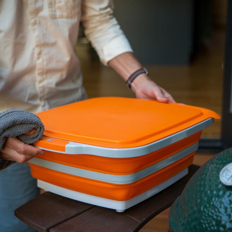 Drip EZ BBQ Prep Tub - Original Orange - TUBLD-1