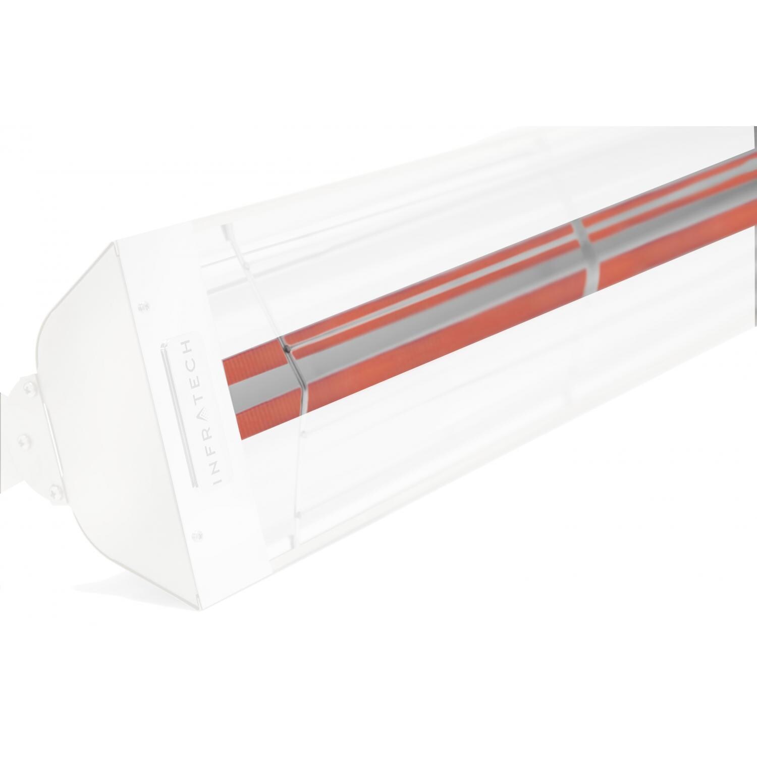 Replacement Quartz E2524 Element For Infratech W2524 And WD5024SS Models - (Dual Element Coil Shown) - White Background thumbnail