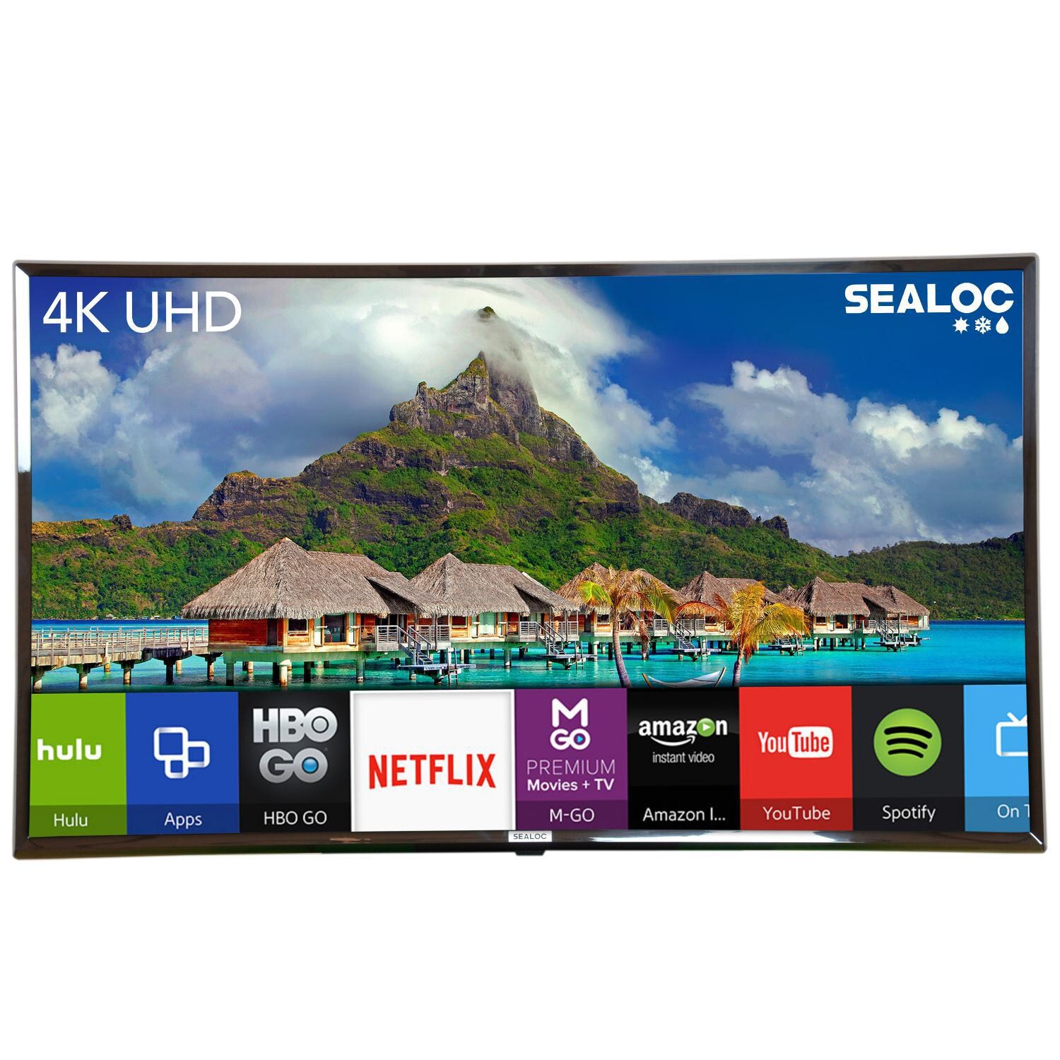 Sealoc Lanai Silver Series 75 Inch 4K LED Outdoor Smart UHDTV - LAN-SLV-LG75 thumbnail