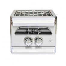 American Muscle Grill Built-In Natural Gas Power Burner W/ Wok Ring & Stainless Steel Lid - AMGPB-NG image