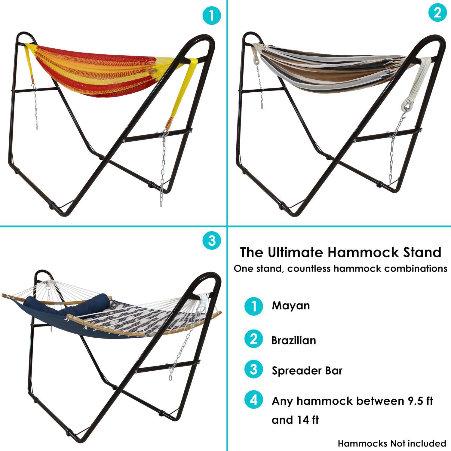 Ultimate Patio Steel Universal Multi-Use Hammock Stand - Bronze - Options thumbnail