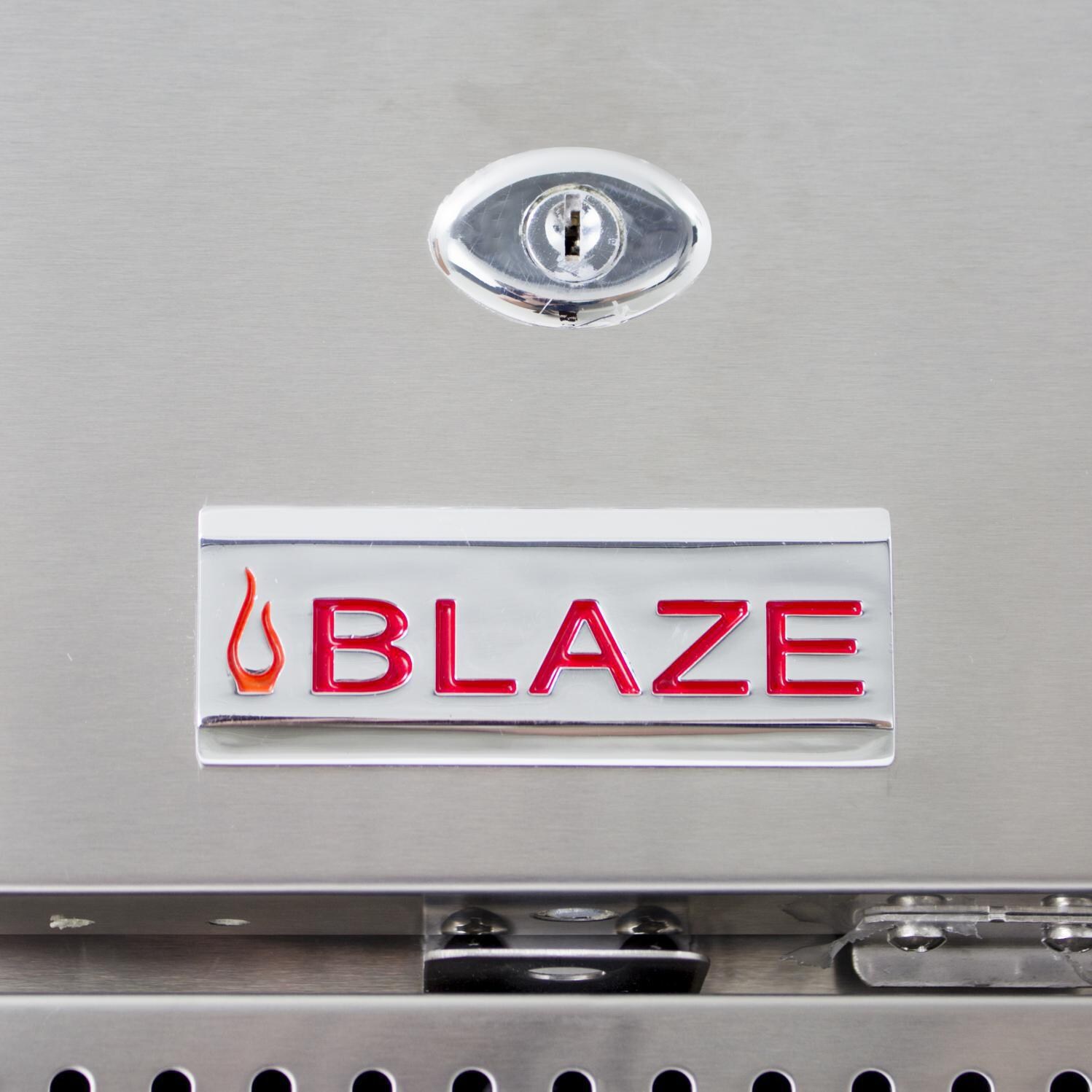 Blaze - BLZ-SSRF-50DH - 24-Inch Outdoor Stainless Steel Compact Refrigerator - Door Lock thumbnail