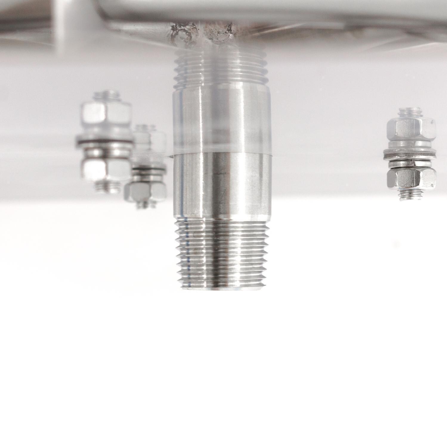  BBQGuys Signature Series 12-Inch Square Natural Gas Flat Pan With Ring Burner - Gas Connection thumbnail