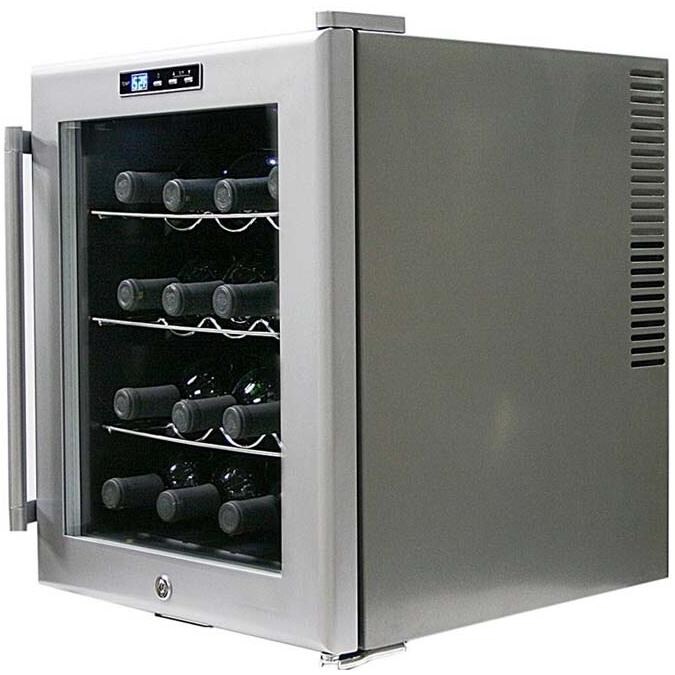 Whynter WC-16S SNO Wine Cooler With Lock Right Side View
