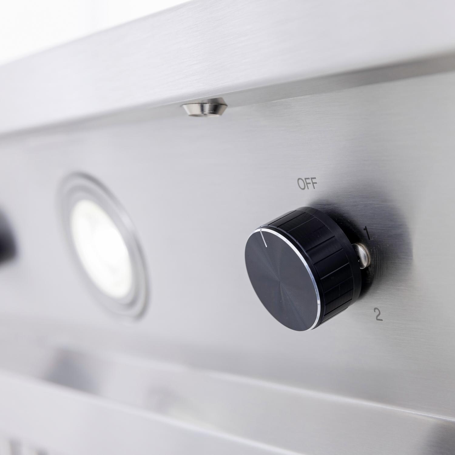 Blaze BLZ-36-VHOOD2 36-in Stainless Steel Outdoor Vent Hood - - Knobs - Detail thumbnail