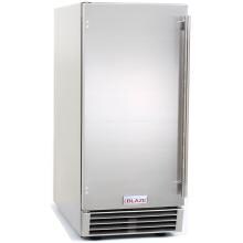 Blaze 50 Lb. 15-Inch Outdoor Rated Ice Maker With Gravity Drain - BLZ-ICEMKR-50GR