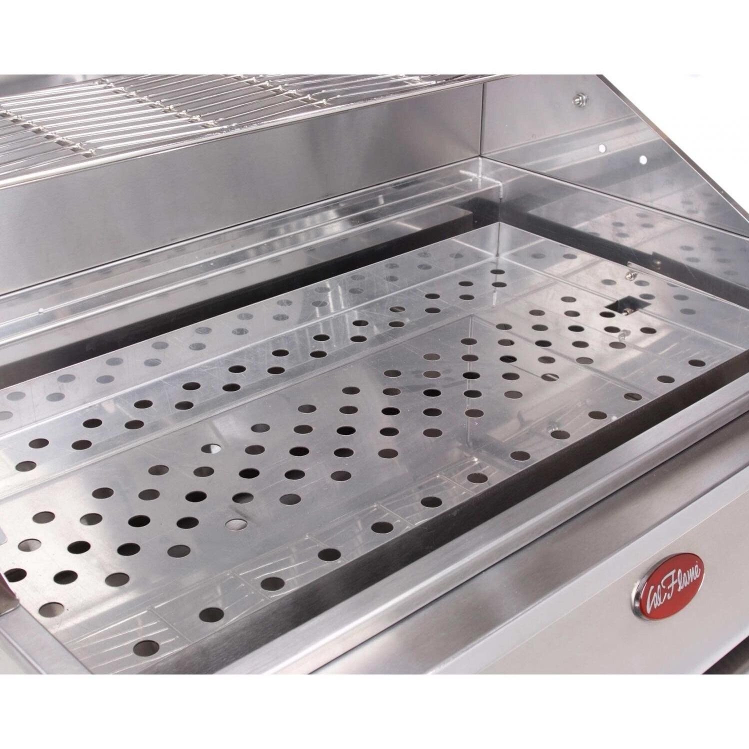 Cal Flame G-Charcoal Built-In Charcoal Grill - Inside View thumbnail