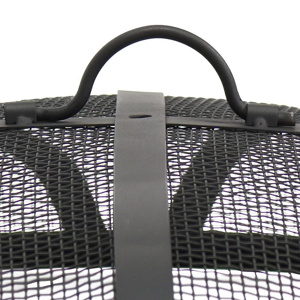Ultimate Patio 22-Inch Reinforced Steel Mesh Spark Screen - Handle