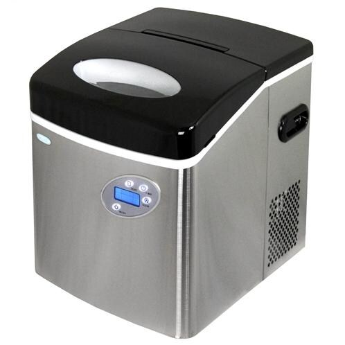 NewAir 50 Lb. Portable Ice Maker - Stainless Steel - AI-215SS