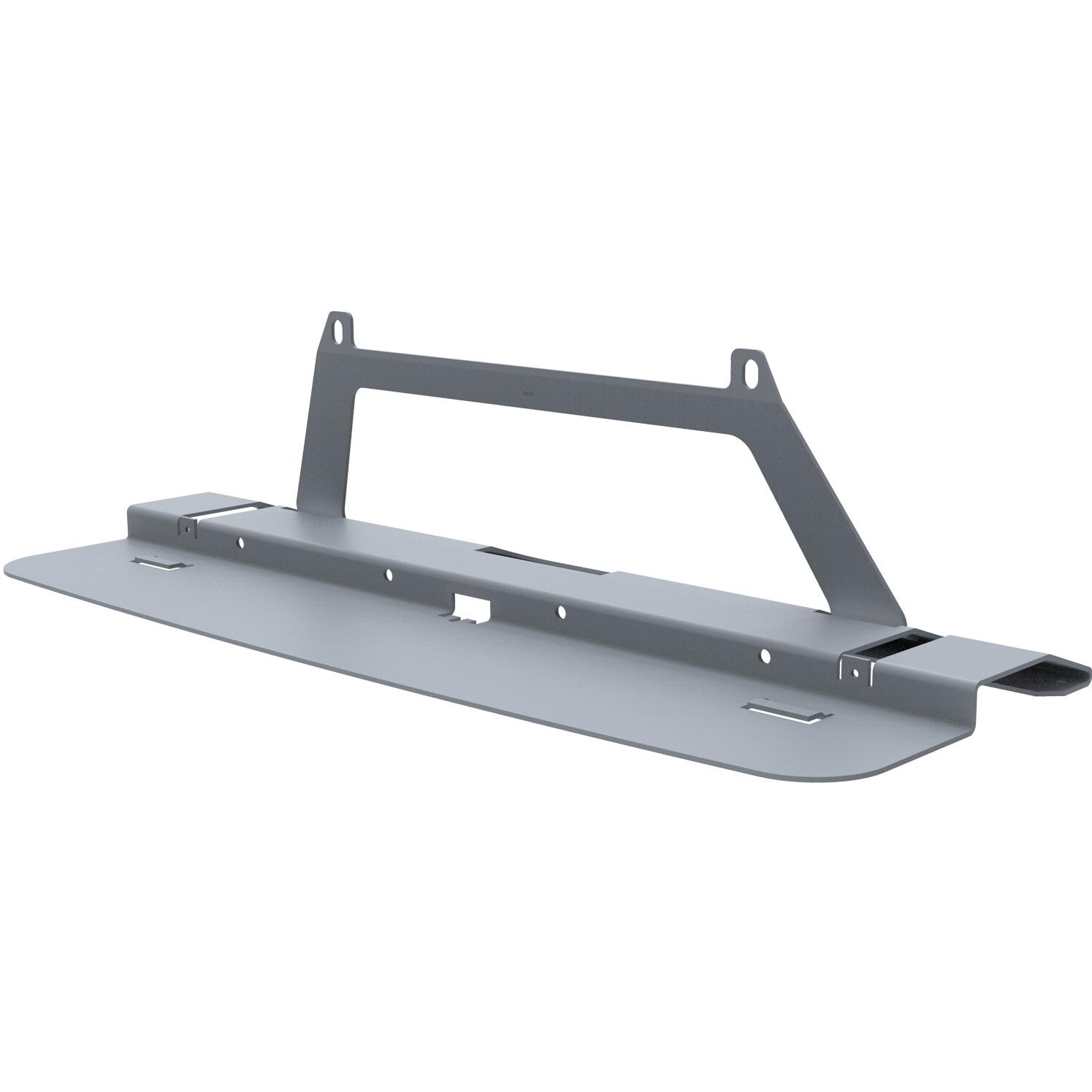 SunBriteTV Tabletop Stand For 55-Inch Pro Series Models - Silver - Angled View thumbnail