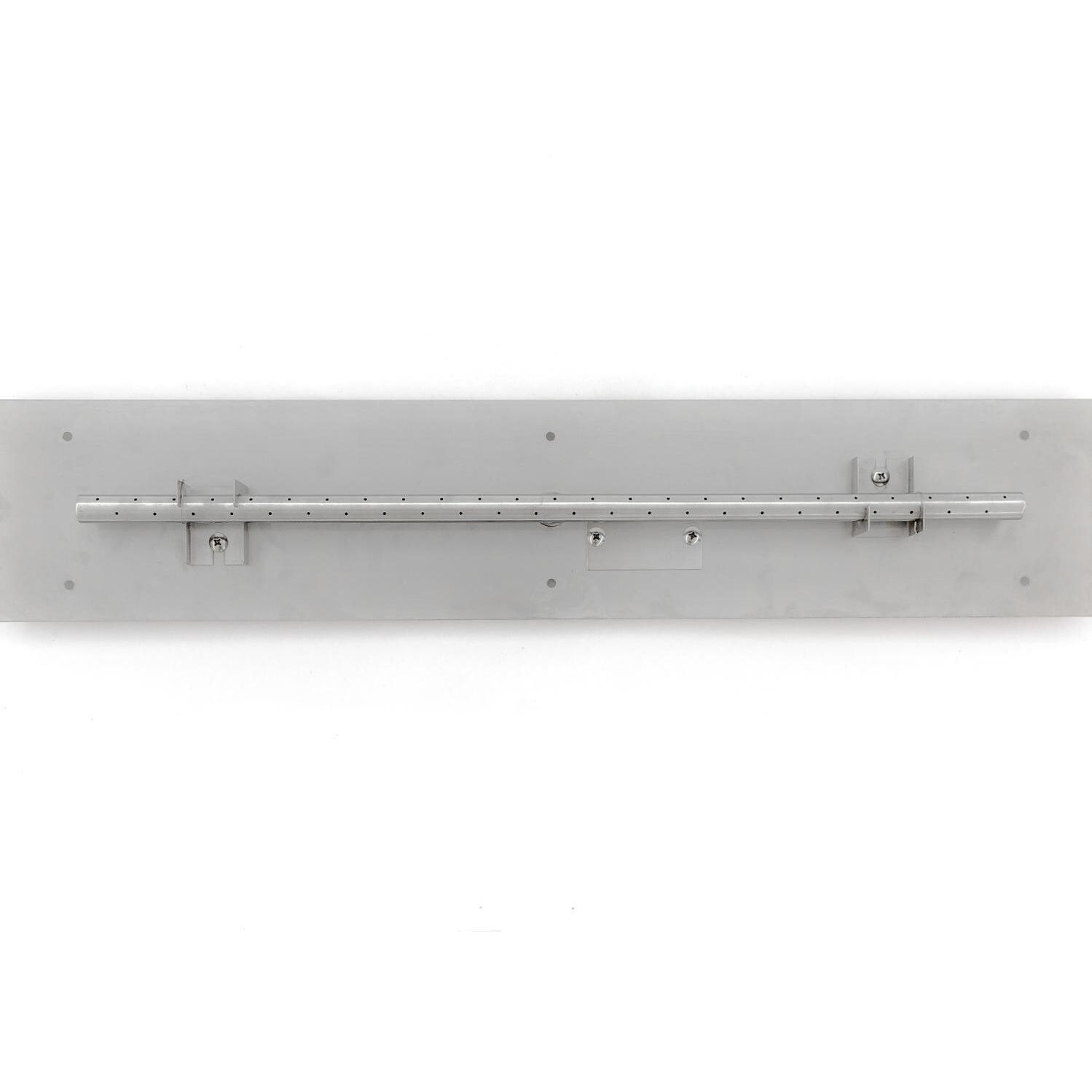 BBQGuys Signature Series 30-Inch Natural Gas Flat Linear Pan With T-Burner - Top View thumbnail