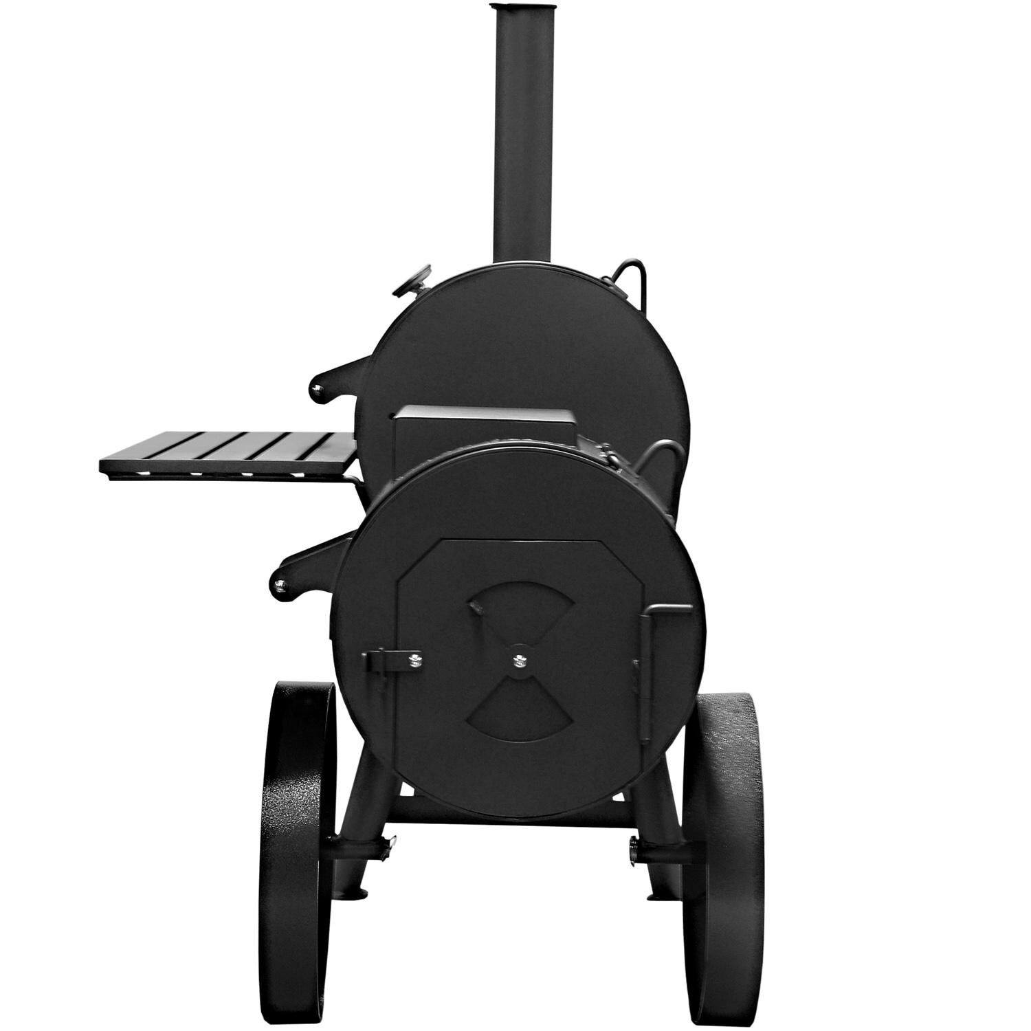 1801 - BBQ Pit Boys Denali Offset Charcoal Smoker - Right Side View thumbnail