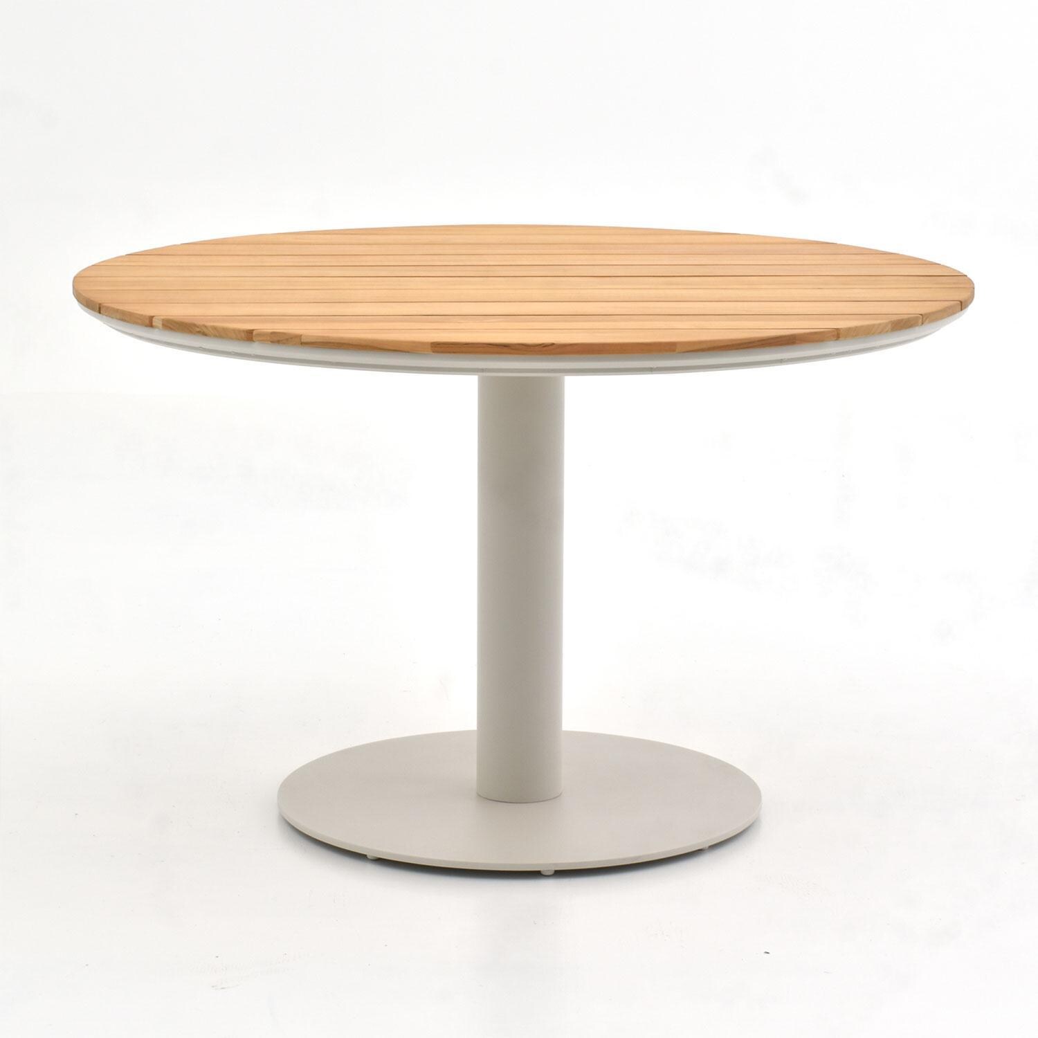 Avery Island 48 Inch Aluminum Dining Table by Lakeview Outdoor Designs - Display - White Background thumbnail